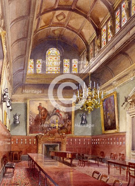 Armourers' and Brasiers' Hall, London, 1888. Artist: John Crowther