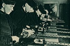 Armourers Assembling Aerial Guns, 1940