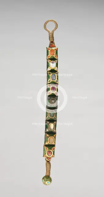 Armlet of bazuband, 1700s-1800s. Creator: Unknown.