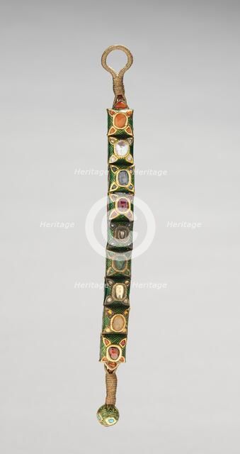 Armlet of bazuband, 1700s-1800s. Creator: Unknown.