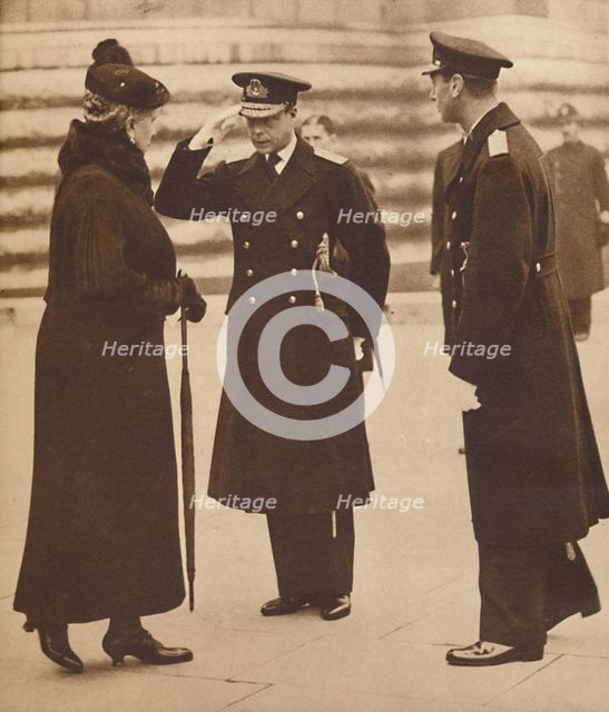'Armstice Day, 1936', 1937. Artist: Unknown.