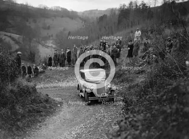 Armstrong-Siddeley of RJB Coath, North West London Motor Club London-Gloucester Trial, 1932. Artist: Bill Brunell.