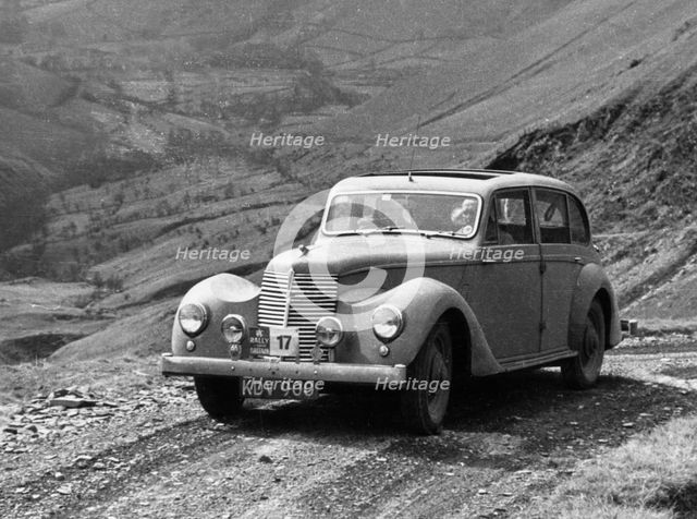 Armstrong Siddeley Lancaster on 1949 R.A.C. Rally. Creator: Unknown.