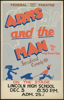 Arms and the Man, [193-]. Creator: Unknown