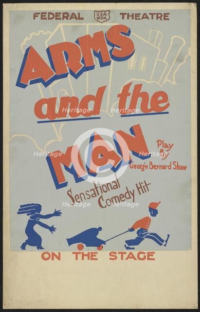 Arms and the Man, [193-]. Creator: Unknown.