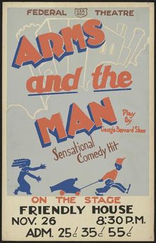 Arms and the Man, Des Moines, IA, 1937. Creator: Unknown