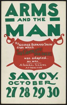 Arms and the Man, Salem, MA, 1937. Creator: Unknown