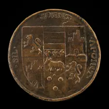 Arms of Thomas Bohier [reverse], 1503. Creator: Unknown