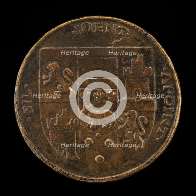 Arms of Thomas Bohier [reverse], 1503. Creator: Unknown.