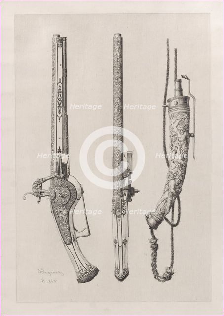Arms of the XVIth Century, 1865. Creator: Jules-Ferdinand Jacquemart.
