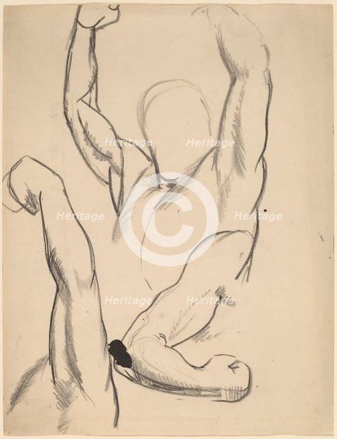 Arms of a Boxer, 1916. Creator: George Wesley Bellows.
