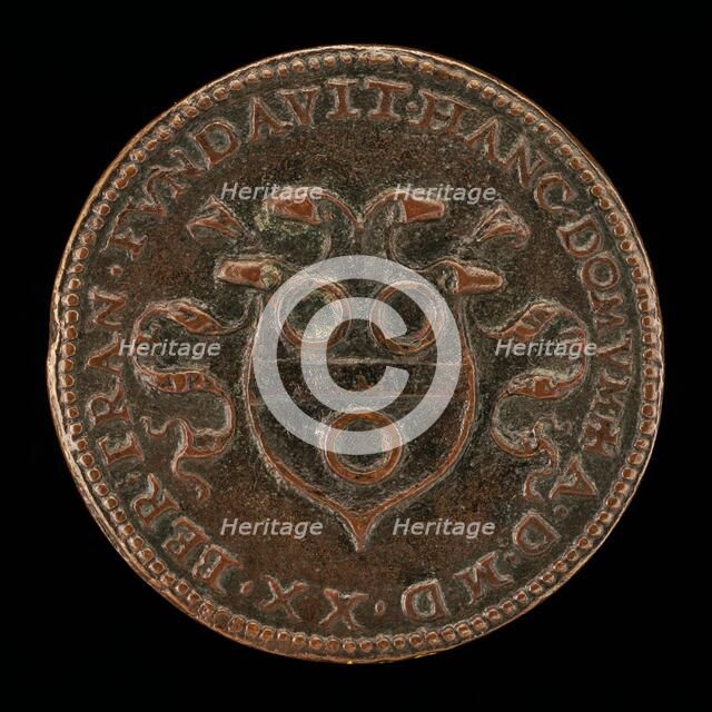 Arms of Francesconi [reverse], c. 1520. Creator: Unknown.