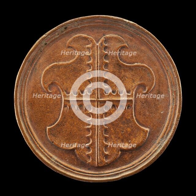 Arms of Gaudagni [reverse], early 16th century. Creator: Unknown.