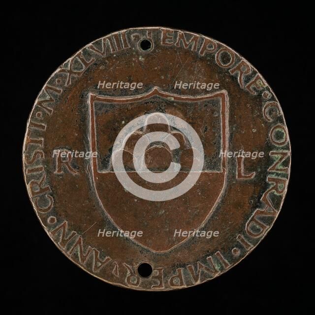 Arms of Lavagnoli [reverse]. Creator: Giovanni Candida.