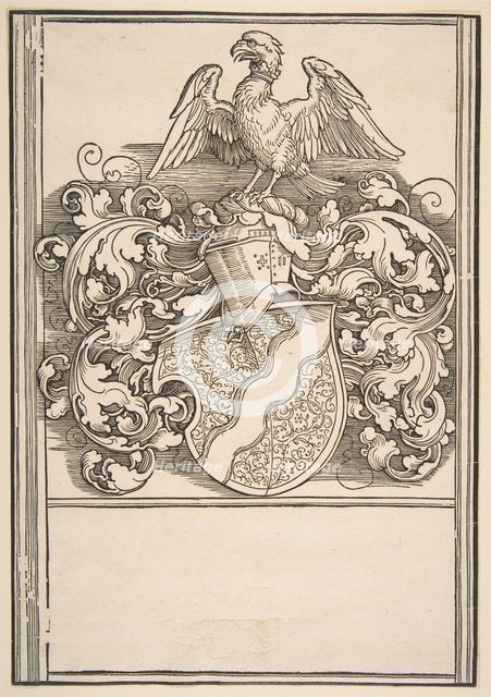Arms of Michel Beheim.n.d. Creator: Albrecht Durer.