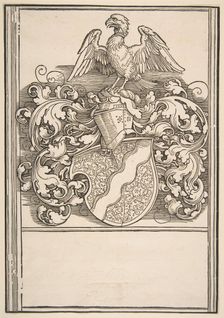 Arms of Michel Beheim.n.d. Creator: Albrecht Durer