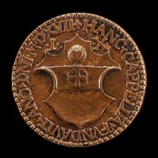 Arms of Panciatichi [reverse], 1517. Creator: Jacques Gauvain