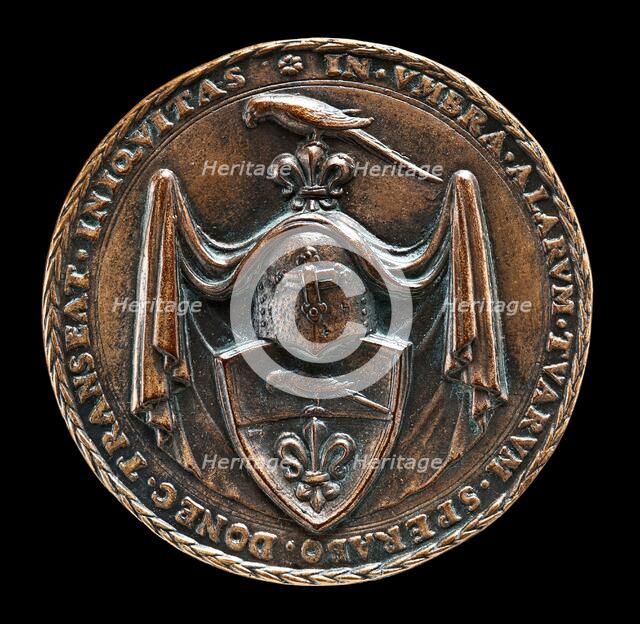 Arms of Paumgartner [reverse], 1553. Creator: Joachim Deschler.