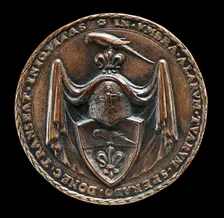Arms of Paumgartner [reverse], 1553. Creator: Joachim Deschler