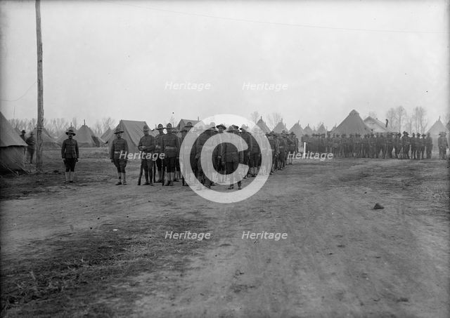 Army, U.S. Colored Soldiers, 1917. Creator: Harris & Ewing.