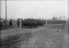 Army, U.S. Colored Soldiers, 1917. Creator: Harris & Ewing