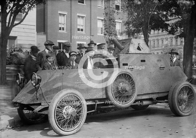 Army, U.S, Capt. - Renwick with Army Truck, 1917. Creator: Harris & Ewing.