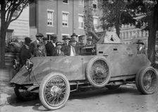 Army, U.S, Capt. - Renwick with Army Truck, 1917. Creator: Harris & Ewing