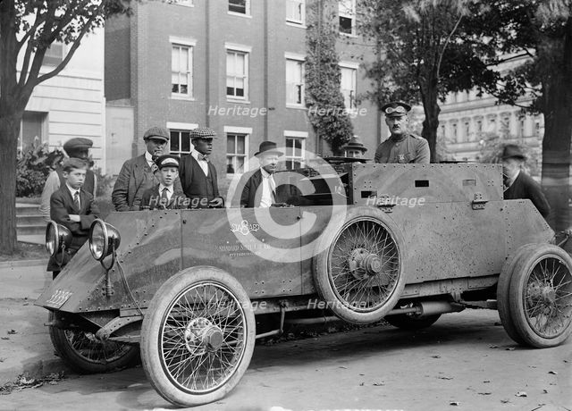 Army, U.S, Capt. - Renwick with Army Truck, 1917. Creator: Harris & Ewing.