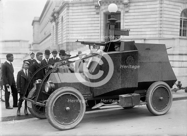 Army, U.S. Armored Car, 1916. Creator: Harris & Ewing.
