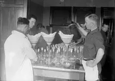 Army, U.S. Army Medical School; Typhoid Vaccine, 1917. Creator: Harris & Ewing