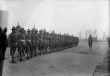 Army, U.S. Negro Troops, 1917. Creator: Harris & Ewing