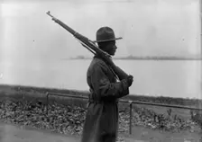 Army, U.S. Negro Troops, 1917. Creator: Harris & Ewing