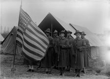 Army, U.S. Negro Troops, 1917. Creator: Harris & Ewing