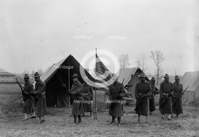Army, U.S. Negro Troops, 1917. Creator: Harris & Ewing.