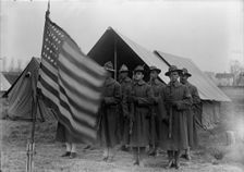Army, U.S. Negro Troops, 1917. Creator: Harris & Ewing