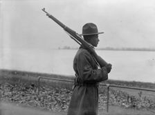 Army, U.S. Negro Troops, 1917. Creator: Harris & Ewing