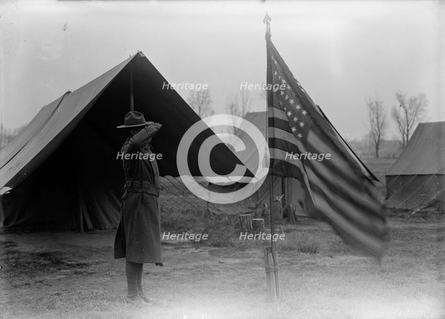 Army, U.S. Negro Troops, 1917. Creator: Harris & Ewing.