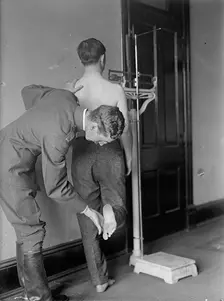 Army, U.S. Physical Examination, 1917. Creator: Harris & Ewing