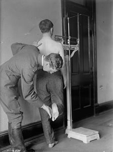 Army, U.S. Physical Examination, 1917. Creator: Harris & Ewing