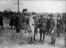 Army, U.S. Rifle Tests, 1918. Creator: Harris & Ewing
