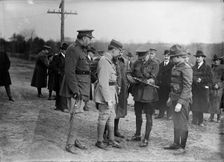 Army, U.S. Rifle Tests, 1918. Creator: Harris & Ewing