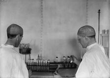 Army, U.S. Army Medical School; Typhoid Vaccine, 1917. Creator: Harris & Ewing