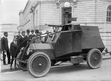 Army, U.S. Armored Car, 1916. Creator: Harris & Ewing