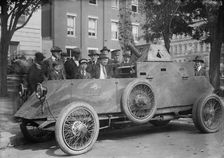 Army, U.S, Capt. - Renwick with Army Truck, 1917. Creator: Harris & Ewing