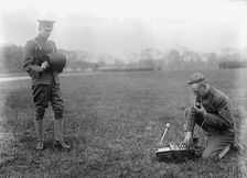 Army, U.S. Field Buzzer, 1915. Creator: Harris & Ewing