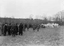 Army, U.S. Machine Gun Tests, 1918. Creator: Harris & Ewing