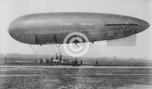 Army Airship, "Beta II", between c1910 and c1915. Creator: Bain News Service.