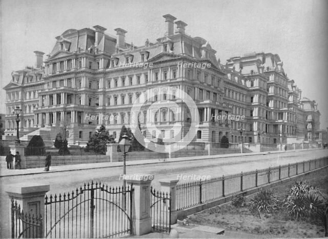 'Army and Navy Building, Washington, D.C.', c1897. Creator: Unknown.