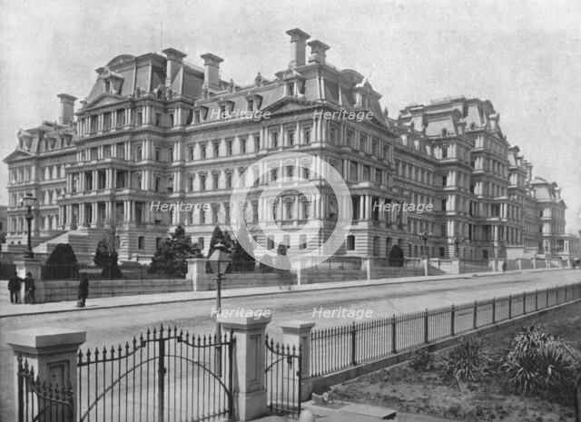 Army and Navy Building, Washington DC, USA, c1900. Creator: Unknown.