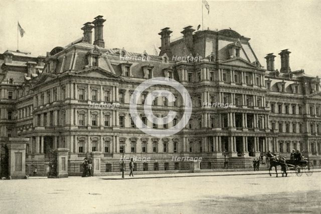 'Army and Navy Building, June 4th', 1898, (1899). Creator: Burr McIntosh.